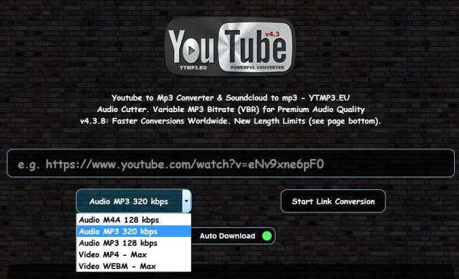 Youtube to Mp3 converter 